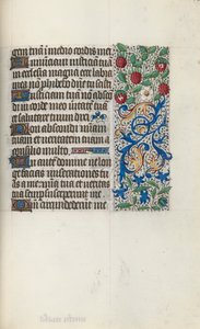 Kniha hodin Použití Rouen: fol. 126r, c. 1470.