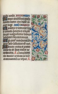 Kniha hodin Použití Rouen: fol. 127r, c. 1470. od Master of the Geneva Latini