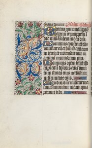 Kniha hodin Použití Rouen: fol. 127v, c. 1470. od Master of the Geneva Latini
