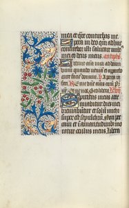 Kniha hodin Použití Rouen: fol. 130V, c. 1470. od Master of the Geneva Latini