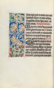 Kniha hodin Použití Rouen: fol. 132v, c. 1470. od Master of the Geneva Latini
