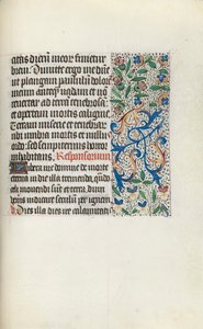 Kniha hodin Použití Rouen: fol. 133r, c. 1470. od Master of the Geneva Latini