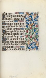 Kniha hodin Použití Rouen: fol. 134r, c. 1470. od Master of the Geneva Latini