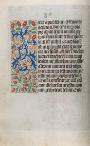 Kniha hodin Použití Rouen: fol. 13v, c. 1470. od Master of the Geneva Latini
