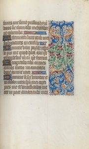 Kniha hodin Použití Rouen: fol. 140r, c. 1470. od Master of the Geneva Latini
