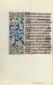 Kniha hodin Použití Rouen: fol. 142v, c. 1470. od Master of the Geneva Latini