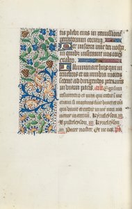 Kniha hodin Použití Rouen: fol. 144v, c. 1470. od Master of the Geneva Latini
