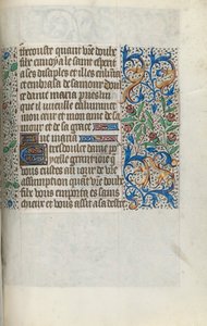 Kniha hodin Použití Rouen: fol. 151r, c. 1470. od Master of the Geneva Latini