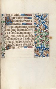 Kniha hodin Použití Rouen: fol. 154r, c. 1470. od Master of the Geneva Latini