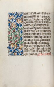 Kniha hodin Použití Rouen: fol. 17v, c. 1470. od Master of the Geneva Latini