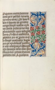 Kniha hodin Použití Rouen: fol. 24r, c. 1470. od Master of the Geneva Latini