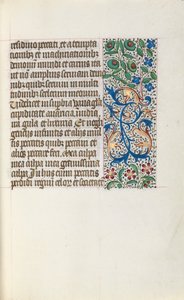 Kniha hodin Použití Rouen: fol. 25r, c. 1470. od Master of the Geneva Latini