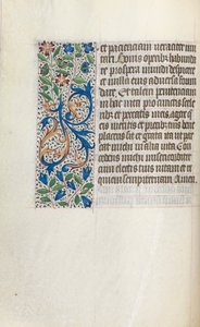 Kniha hodin Použití Rouen: fol. 26v, c. 1470. od Master of the Geneva Latini