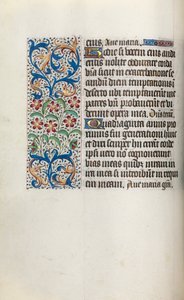 Kniha hodin Použití Rouen: fol. 29v, c. 1470. od Master of the Geneva Latini