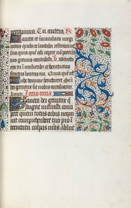 Kniha hodin Použití Rouen: fol. 36r, c. 1470. od Master of the Geneva Latini