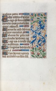 Kniha hodin Použití Rouen: fol. 38v, c. 1470.