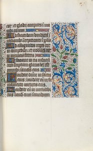 Kniha hodin Použití Rouen: fol. 46r, c. 1470. od Master of the Geneva Latini