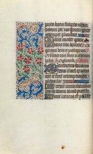 Kniha hodin Použití Rouen: fol. 47v, c. 1470. od Master of the Geneva Latini
