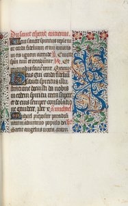 Kniha hodin Použití Rouen: fol. 50r, c. 1470. od Master of the Geneva Latini