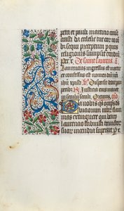 Kniha hodin Použití Rouen: fol. 51v, c. 1470. od Master of the Geneva Latini