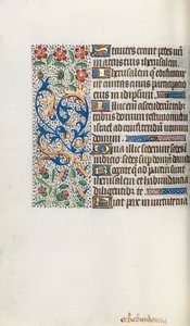 Kniha hodin Použití Rouen: fol. 62v, c. 1470. od Master of the Geneva Latini