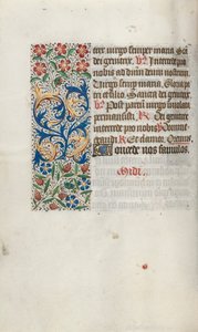 Kniha hodin Použití Rouen: fol. 63v, c. 1470. od Master of the Geneva Latini