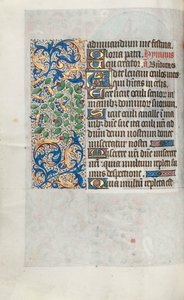 Kniha hodin Použití Rouen: fol. 64v, c. 1470. od Master of the Geneva Latini