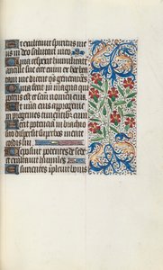 Kniha hodin Použití Rouen: fol. 74r, c. 1470. od Master of the Geneva Latini