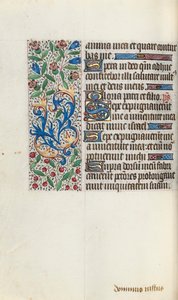 Kniha hodin Použití Rouen: fol. 76v, c. 1470. od Master of the Geneva Latini
