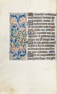 Kniha hodin Použití Rouen: fol. 85v, c. 1470. od Master of the Geneva Latini