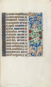 Kniha hodin Použití Rouen: fol. 94r, c. 1470. od Master of the Geneva Latini