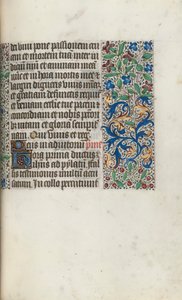 Kniha hodin Použití Rouen: fol. 97r, c. 1470. od Master of the Geneva Latini