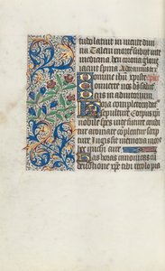 Kniha hodin Použití Rouen: fol. 98v, c. 1470. od Master of the Geneva Latini