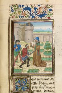 Smrt Parmeniona, cca 1470-1475. od Master of the Jardin de vertueuse consolation