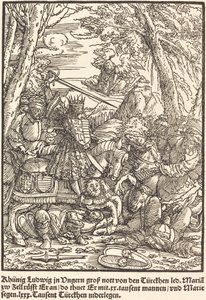 Khunig Ludwig... od Master of the Miracles of Mariazell
