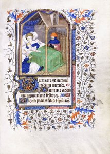 Narození Páně, kolem 1430-1440 od Master of the Munich Golden Legend