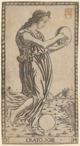Erato od Master of the S Series Tarocchi