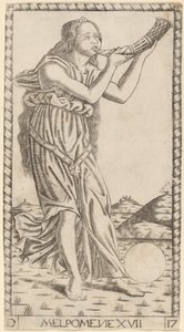 Melpomene od Master of the S Series Tarocchi