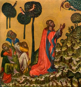 „Ježíš v olivovém háji“, c1350 1955.