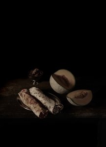 Poslední jídlo v cele smrti, Texas; Paul Nuncio, 2011 (fotografie typu C) od Mat Collishaw