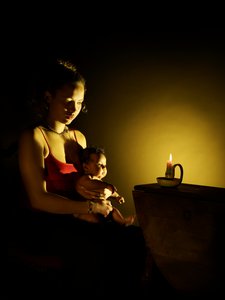 Jednotlivé noci 1, 2007 (fotografie typu C) od Mat Collishaw