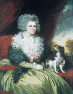 Dáma se psem, 1786.