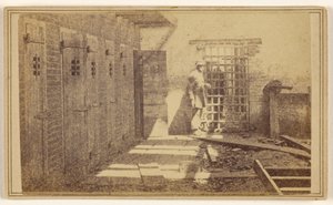 [Klece, kde byli drženi zotročení lidé] od Mathew B. Brady