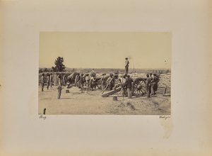 Kapitán [illeg.] Baterie od Mathew B. Brady