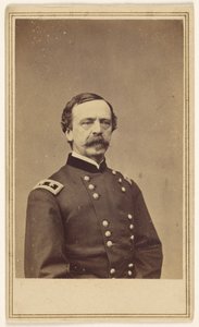 [Generálmajor Daniel Edgar] Sickles (1825–1914) od Mathew B. Brady