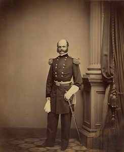 Generálmajor A.E. Burnside od Mathew B. Brady