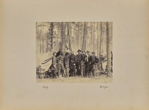 Potter a personál od Mathew B. Brady