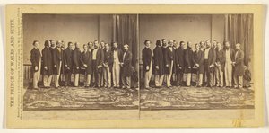Princ z Walesu a jeho doprovod od Mathew B. Brady