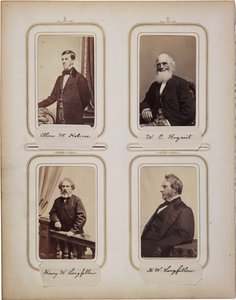 Album 200 cartes de visite, většina od Bradyho
1865 ca. od Mathew B. Brady