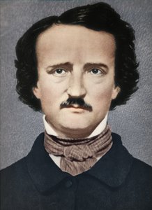 Edgar Allan Poe, c1840, 1939 od Mathew B. Brady